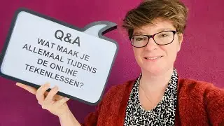 Q&A wat maak je allemaal in de Online Tekenles