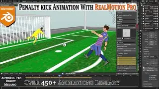 Making 3D Animation In Blender With RealMotion Pro Addon