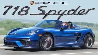 This Porsche has one HUGE Flaw - 2020 Porsche 718 Boxster Spyder Review