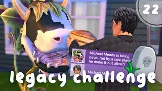 a cowplant ate my sims cheating ex | SIMS 4: LEGACY CHALLENGE #22