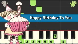 Happy Birthday To You | Easy Piano Tutorial