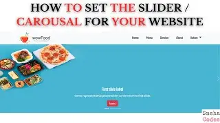 How to add slider / carousal to webpage Using Bootstrap | Part -3