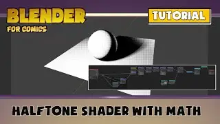 Halftone in Blender - with math