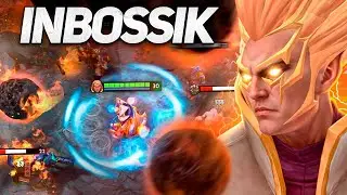 ИНБОССИК на ИНВОКЕРЕ уничтожает 9К ММР ПАБЛИК!🔥НАКАЗАЛ СТРИМСНАЙПЕРА!🔥INBOSSIK DOTA