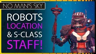 How to Find the Autophage Robot Race & Get an S-Class Staff! in No Mans Sky Echoes Update