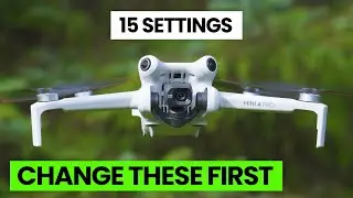 DJI MINI 4 PRO | 15 SETTINGS New Pilots SHOULD CHANGE IMMEDIATELY!