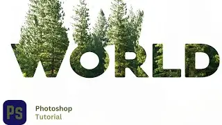 Text Effect Out Of Bounds In Photoshop | Typography In Photoshop
