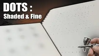 Learn how to Airbrush Dots Beginner Tips