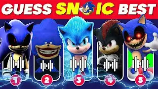 Guess The Sonic the Hedgehog 3 Characters by Voice 🎬🦔💙Sonic the Hedgehog 3 Movie Quiz|TRIVIA QUIZ #2