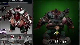 Dota 2 Pudge - Crow's Feet Kinetic Gem preview