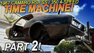 1967 Chevrolet Camaro RS SS 350 4-Speed Time Machine Restoration Part 2