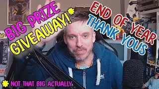 Big Prize Giveaway (Well Quite Small Actually) | Shout Outs & Reflection on 2023