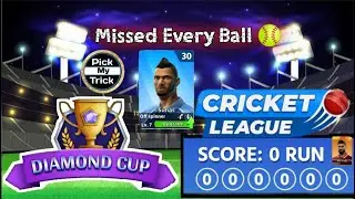 Cricket League game Missed Every Ball | Bast bowler Suhas | Game Winning Trick | Diamond Cup 💎