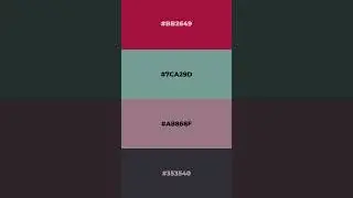 GORGEOUS 2023 COLOR PALETTES | Canva Shorts