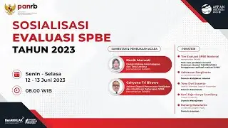 [LIVE] Sosialisasi Evaluasi SPBE Tahun 2023