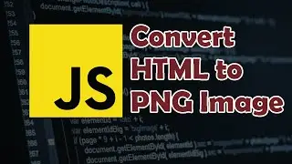 How to Download/Convert HTML to PNG Image