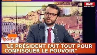 "Le président fait tout pour essayer de confisquer le pouvoir", condamne Arthur Delaporte, député PS