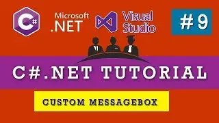 C#.Net Tutorial in Hindi | How to Create Custom MessageBox in WinForms | Part-9