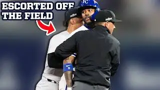 Benches clear during Yankees and Royals playoff game, a breakdown