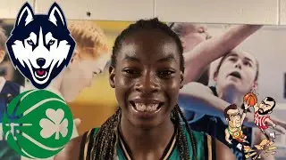 UConn 6'5" commit for 2025 Gandy Malou Mamel is excited to join the Huskies