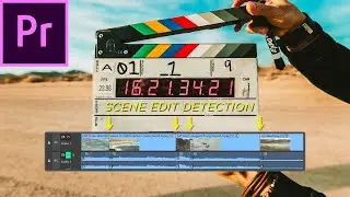 Automatically Cut Clips with Scene Edit Detection Tool (Adobe Premiere Pro Tutorial)