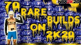 70 RARE ARCHETYPES BUILT ON NBA 2K20 | ALMOST EVERY ARCHETYPE POSSIBLE IS FEATURED
