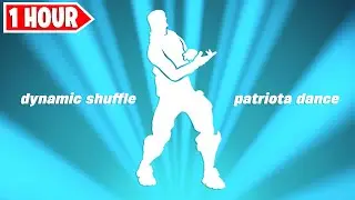 Fortnite Dynamic Shuffle Emote 1 Hour! ( Patriota - Dynamic Shuffle )