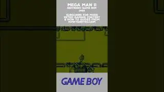 Game Boy Classics - Mega Man II #howtoretro #retrogaming #emulator #gameboy