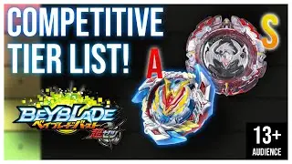 Beyblade Burst Cho-Z Competitive Tier List (13+)