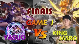 KING JASRO VS OFFICIAL YASUO (GAME 1) 1V1 FANNY