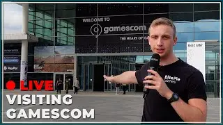 Live at Gamescom! (DAY 2) | Touring the business area