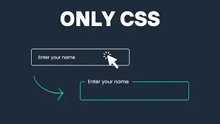 Easily Create Animated Input Field in HTML CSS | Floating Label CSS Only @sathellisrikanth