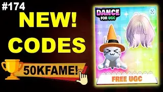 *NEW* ALL WORKING DANCE FOR UGC CODES 2024 TODAY - ROBLOX DANCE FOR UGC CODES #174