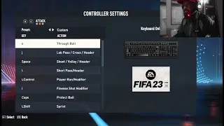 Fifa 23 PC Keyboard Controller Settings