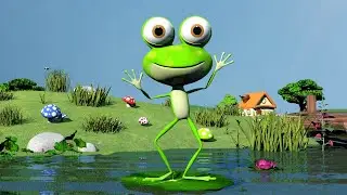 Песенка про Лягушку 🐸 Танец лягушки 🎵 9 минут музыки для детей