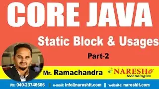 What is Static Block and Usages Part 2 | Core Java Tutorial