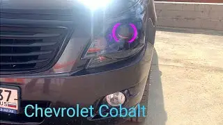 Ангельские Глазки TAU tech в фары Chevrolet Cobalt LED Angel Eyes