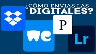 🔶 Cuatro servicios para enviar fotos digitales y finales a los clientes, la uno es mi preferida