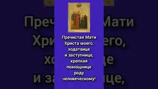 Молитва ко Пресвятой Богородице прп. Сергия Радонежского