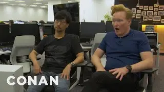 Conan Visits The Offices Of 