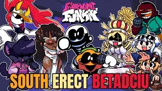 Friday Night Funkin South Erect But Every Turn Another Different Character Is Used!