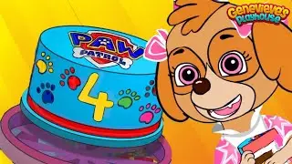 Paw Patrol Skye в день рождения анимация для детей!