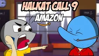 Amazon Call Centre | Halkat Call 9 | Angry Prash