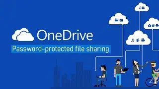 Password-protected file-sharing in Windows 10 OneDrive