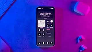 iPhone 14 Pro Max Homescreen Tutorial : Black Magic 🖤