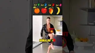 Ronaldo VS Pelé VS Messi | Juggling Fruits🍊🍎