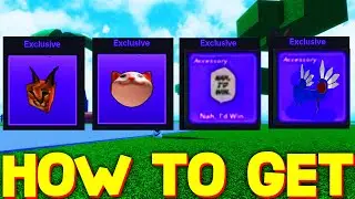 HOW TO GET ALL EXCLUSIVE ITEMS in MEME SEA! ROBLOX