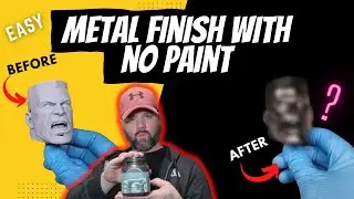 Learn How to Paint Metal without Painting Metal on your 3D Print