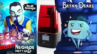 Hello Neighbor & Elegoo Mars 3:Mercury X Review - with Bryan