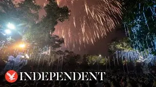 Live: Various firework displays and New Year's Eve events